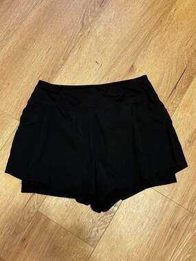 MTA Sport Women's Black Athletic Running Shorts Size M